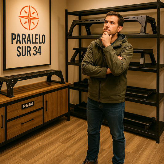 Comparativa de racks Paralelo Sur 34. ¿Full o Economico?