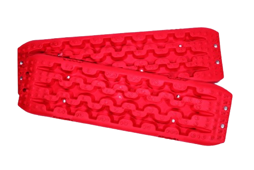 Tabla de recuperación 4x4 con superficie dentada