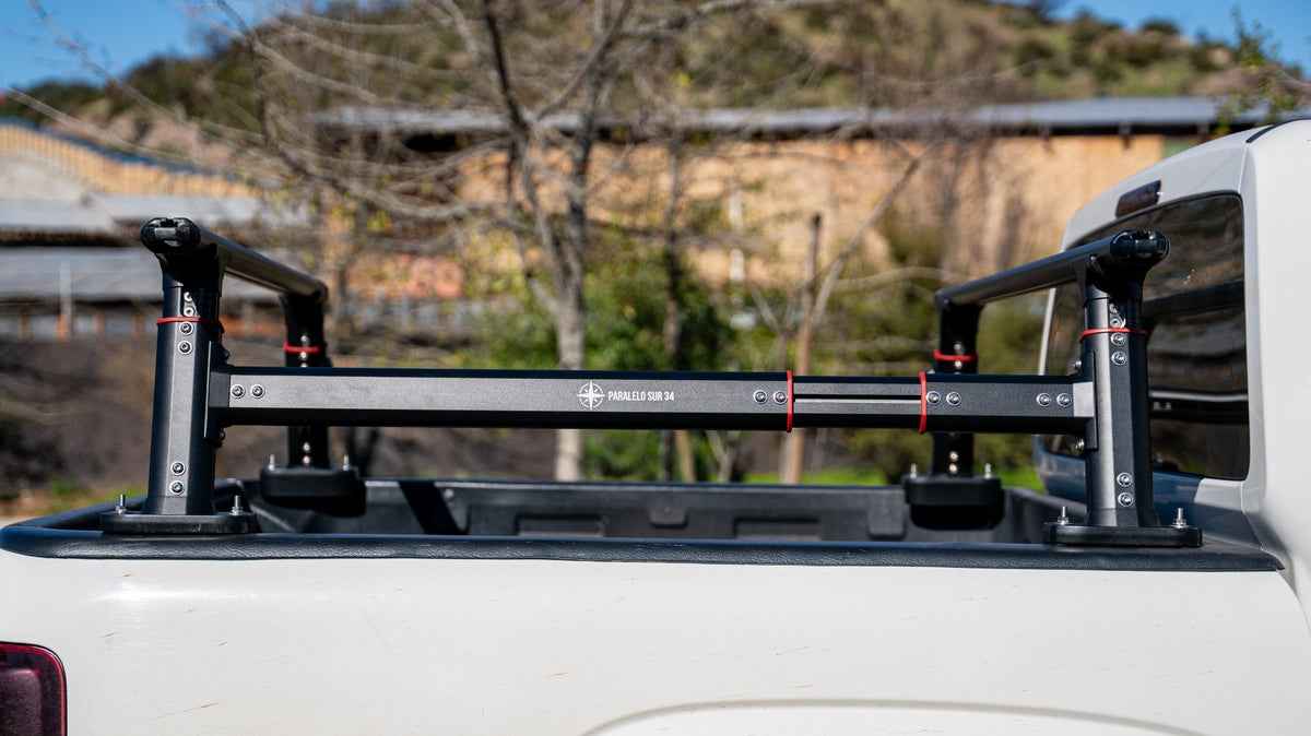 Vista lateral del Rack LE Low para pickup