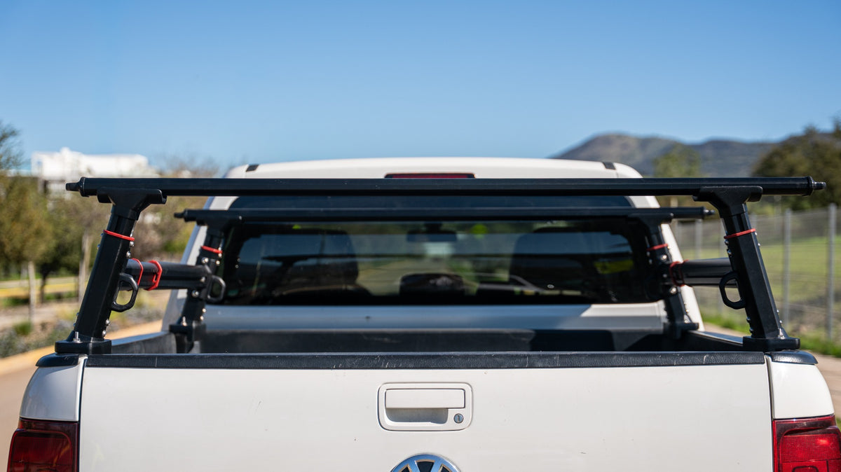 Detalle del Rack LE Low para camioneta