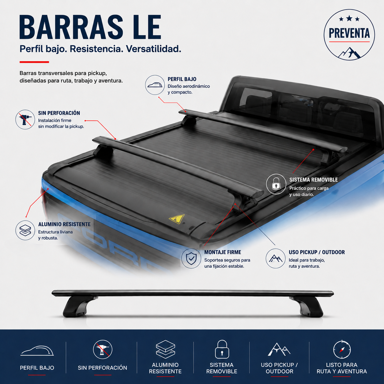 Barras LE